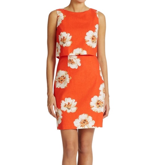 Ivanka Trump Dresses & Skirts - Ivanka Trump Floral Popover Dress